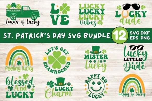 Download St.Patrick’s Svg Bundle, Lucky Svg - Lucky svg Collection