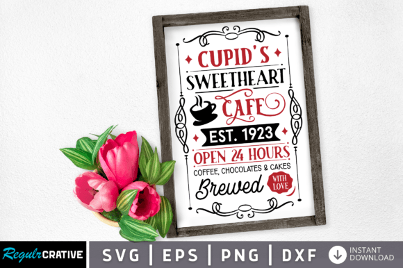 Download Cupids Sweetheart Cafe Est 1923 Open 24 - 1923 Collection