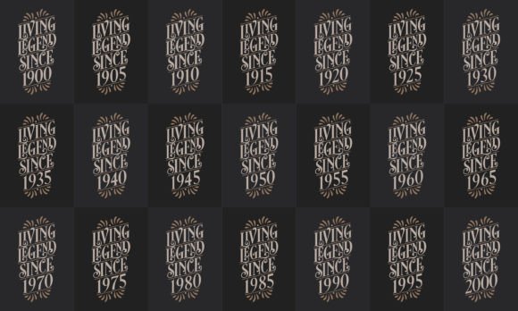 Download Vintage Lettering Birthday Quote Bundle - Premium Resources