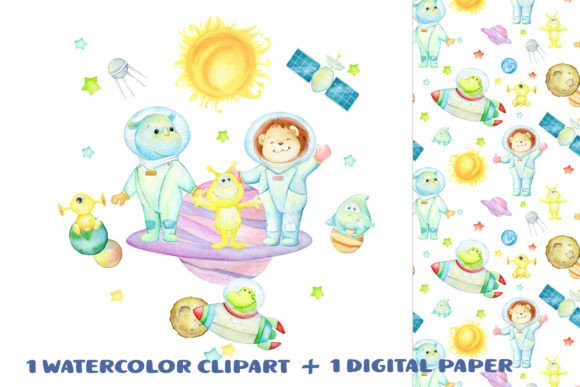 Download Space, Tropical Animals, Aliens, Planets - Space Collection